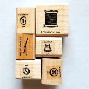 Vintage Stampin Up! 1994 Sew Mini Set